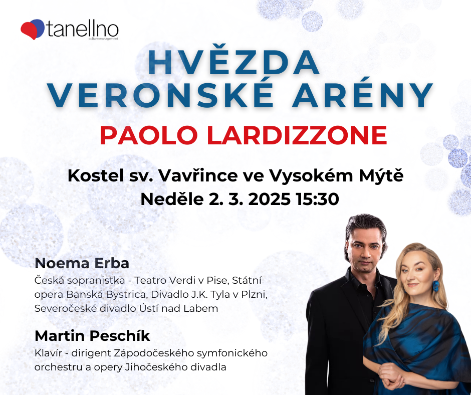 Koncert v kostele sv. Vavřince: Paolo Lardizzone a Noema Erba